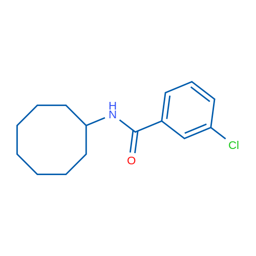 3-Chloro-N-cyclooctylbenzamide 1g