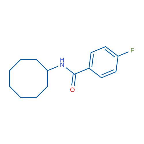 N-Cyclooctyl-4-fluorobenzamide 1g