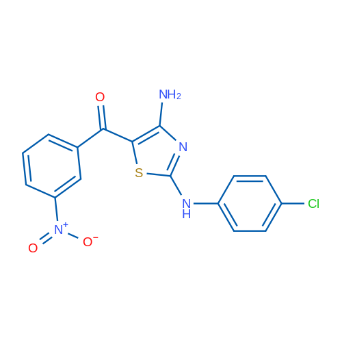 N2-(4-Chlorophenyl)-5-(3-nitrobenzoyl)-1,3-thiazole-2,4-diamine 1g