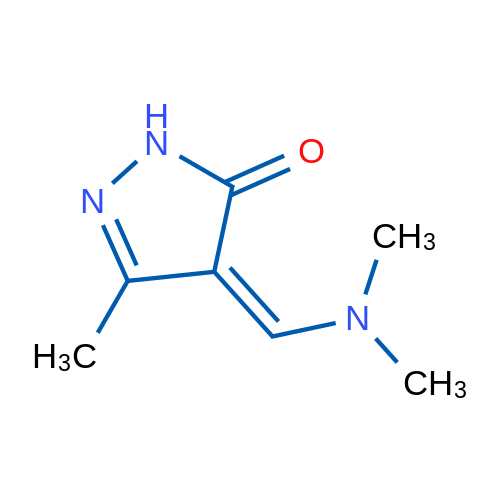 4-((Dimethylamino)methylene)-3-methyl-1H-pyrazol-5(4H)-one 100mg