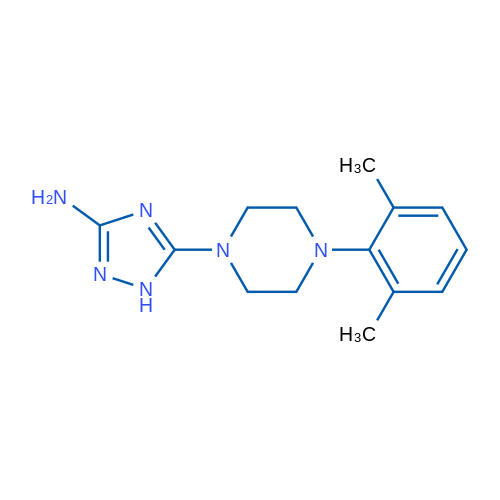 5-[4-(2,6-Dimethylphenyl)piperazin-1-yl]-1H-1,2,4-triazol-3-amine 1g