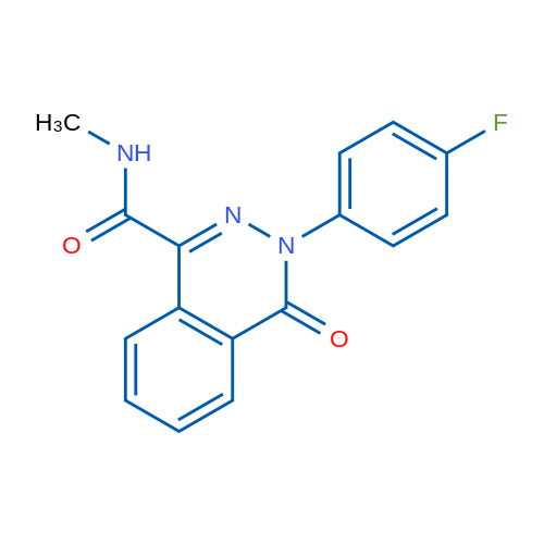 3-(4-Fluorophenyl)-N-methyl-4-oxo-3,4-dihydrophthalazine-1-carboxamide 1g