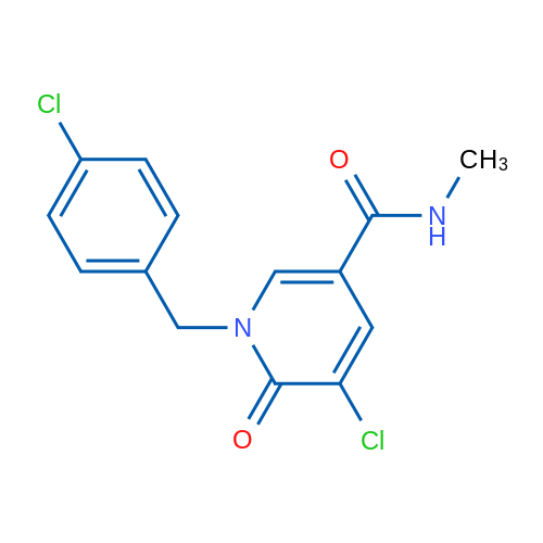 5-Chloro-1-[(4-chlorophenyl)methyl]-N-methyl-6-oxo-1,6-dihydropyridine-3-carboxamide 1g