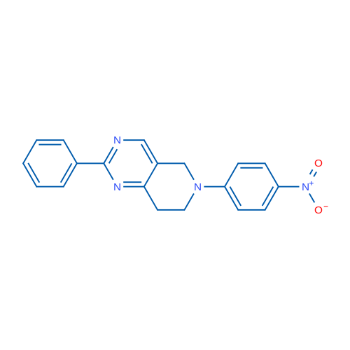 6-(4-Nitrophenyl)-2-phenyl-5H,6H,7H,8H-pyrido[4,3-d]pyrimidine 1g