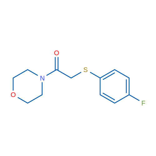 2-[(4-Fluorophenyl)sulfanyl]-1-(morpholin-4-yl)ethan-1-one 1mg