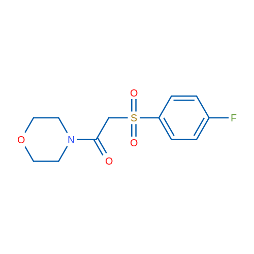 2-(4-Fluorobenzenesulfonyl)-1-(morpholin-4-yl)ethan-1-one 5mg