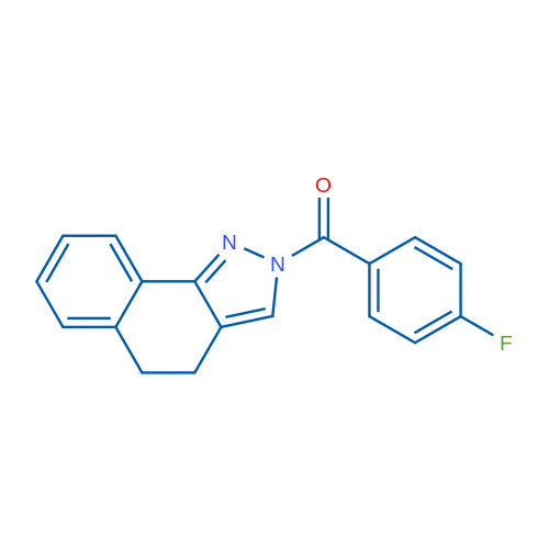 2-(4-Fluorobenzoyl)-2H,4H,5H-benzo[g]indazole 1g