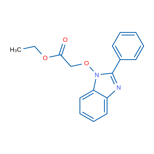Ethyl 2-[(2-phenyl-1H-1,3-benzodiazol-1-yl)oxy]acetate 1g