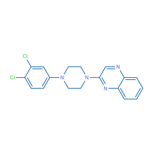 2-[4-(3,4-Dichlorophenyl)piperazin-1-yl]quinoxaline 1g