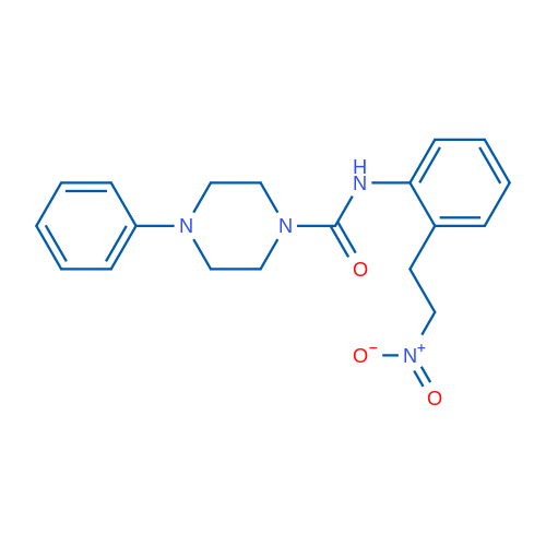 N-[2-(2-Nitroethyl)phenyl]-4-phenylpiperazine-1-carboxamide 5mg