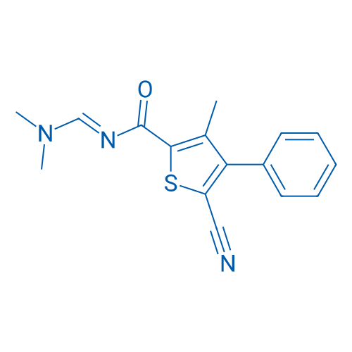5-Cyano-N-[(1E)-(dimethylamino)methylidene]-3-methyl-4-phenylthiophene-2-carboxamide 1g