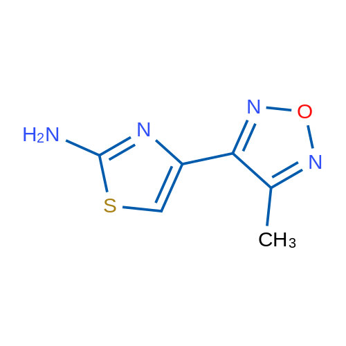 4-(4-Methyl-1,2,5-oxadiazol-3-yl)thiazol-2-amine 1g