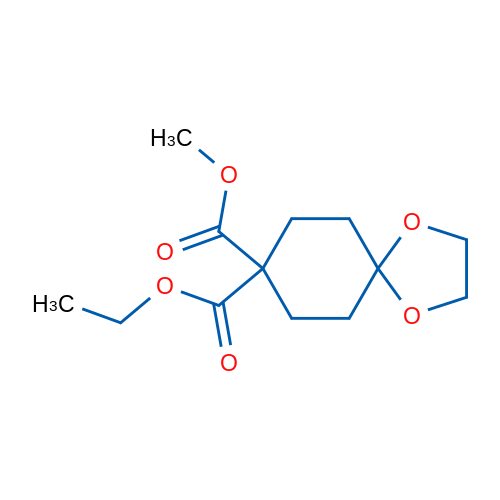8-Ethyl 8-methyl 1,4-dioxaspiro[4.5]decane-8,8-dicarboxylate 1g