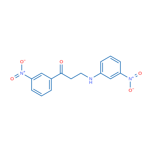 1-(3-Nitrophenyl)-3-[(3-nitrophenyl)amino]propan-1-one 1g