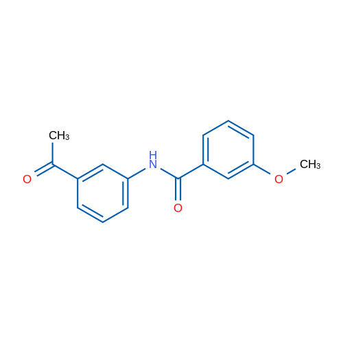N-(3-Acetylphenyl)-3-methoxybenzamide 1g