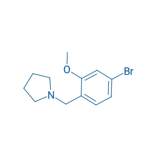 1-(4-Bromo-2-methoxybenzyl)pyrrolidine 1g