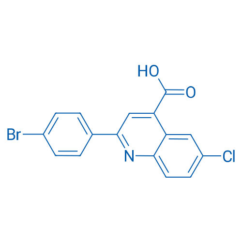 2-(4-Bromophenyl)-6-chloroquinoline-4-carboxylic acid 1g