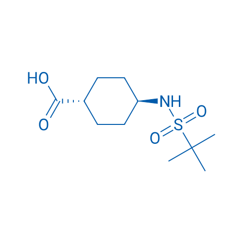 trans-4-(1,1-Dimethylethylsulfonamido)cyclohexanecarboxylic acid 250mg