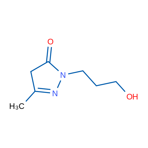 1-(3-Hydroxypropyl)-3-methyl-1H-pyrazol-5(4H)-one 100mg