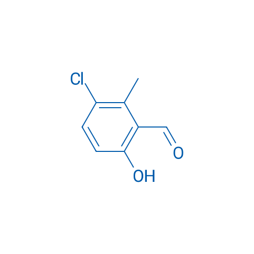 3-Chloro-6-hydroxy-2-methylbenzaldehyde 1g