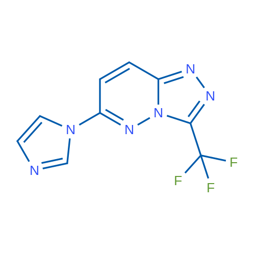 1-[3-(Trifluoromethyl)-[1,2,4]triazolo[4,3-b]pyridazin-6-yl]-1H-imidazole 1g