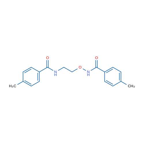 4-Methyl-N-{2-[(4-methylphenyl)formamido]ethoxy}benzamide 1g