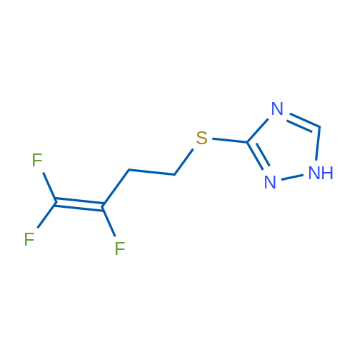 3-[(3,4,4-Trifluorobut-3-en-1-yl)sulfanyl]-1H-1,2,4-triazole 1g