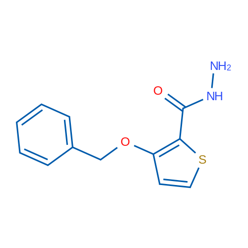 3-(Benzyloxy)thiophene-2-carbohydrazide 1g