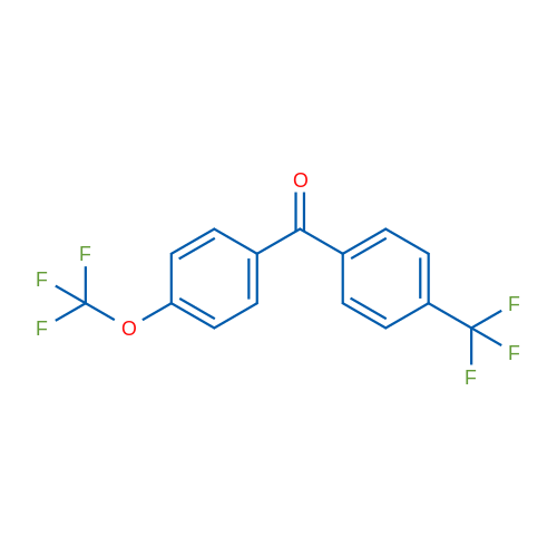(4-(Trifluoromethoxy)phenyl)(4-(trifluoromethyl)phenyl)methanone 1g