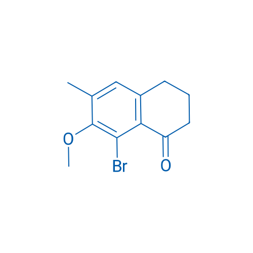 8-Bromo-7-methoxy-6-methyl-3,4-dihydronaphthalen-1(2H)-one 100mg