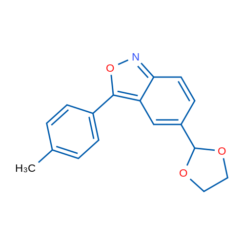 5-(1,3-Dioxolan-2-yl)-3-(4-methylphenyl)-2,1-benzoxazole 1g