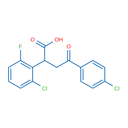 2-(2-Chloro-6-fluorophenyl)-4-(4-chlorophenyl)-4-oxobutanoic acid 1g
