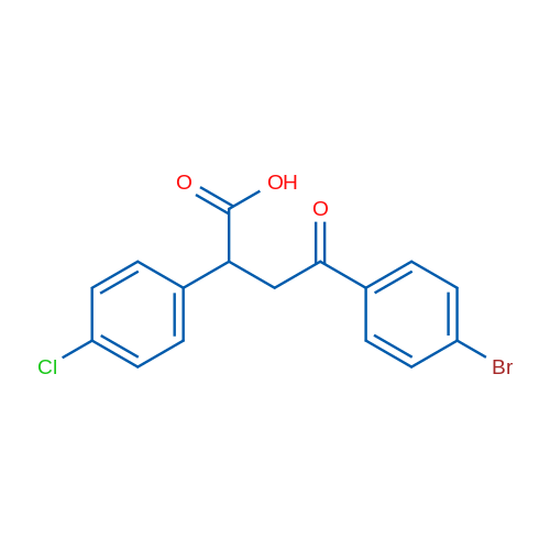 4-(4-Bromophenyl)-2-(4-chlorophenyl)-4-oxobutanoic acid 1g
