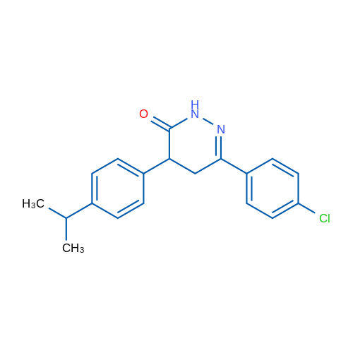 6-(4-Chlorophenyl)-4-[4-(propan-2-yl)phenyl]-2,3,4,5-tetrahydropyridazin-3-one 1g