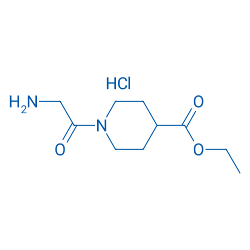 Ethyl 1-(2-aminoacetyl)piperidine-4-carboxylate hydrochloride 1g