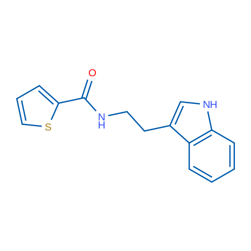 N-[2-(1H-Indol-3-yl)ethyl]thiophene-2-carboxamide 1g