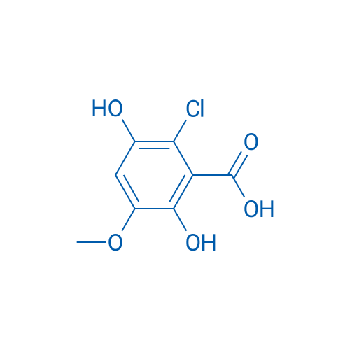 2-Chloro-3,6-dihydroxy-5-methoxybenzoic acid 1g