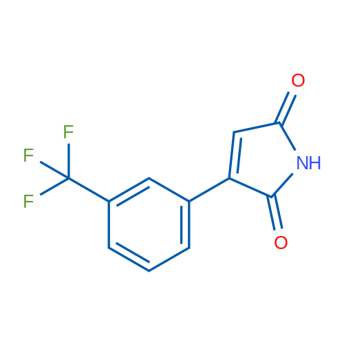 3-(3-(Trifluoromethyl)phenyl)-1H-pyrrole-2,5-dione 1g