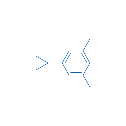 1-Cyclopropyl-3,5-dimethylbenzene 1g