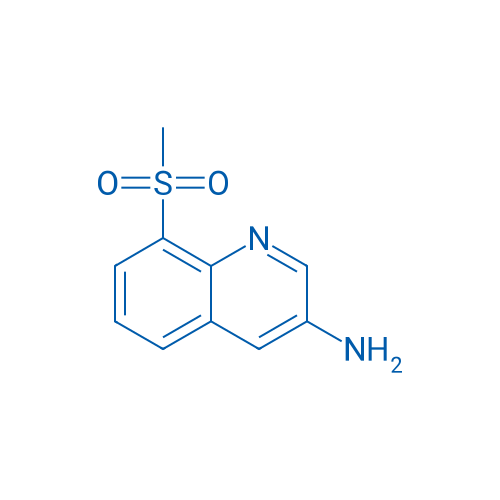 8-(Methylsulfonyl)quinolin-3-amine 100mg