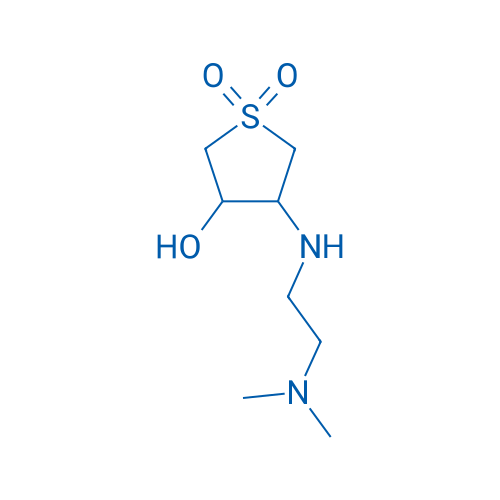 3-((2-(Dimethylamino)ethyl)amino)-4-hydroxytetrahydrothiophene 1,1-dioxide 1g