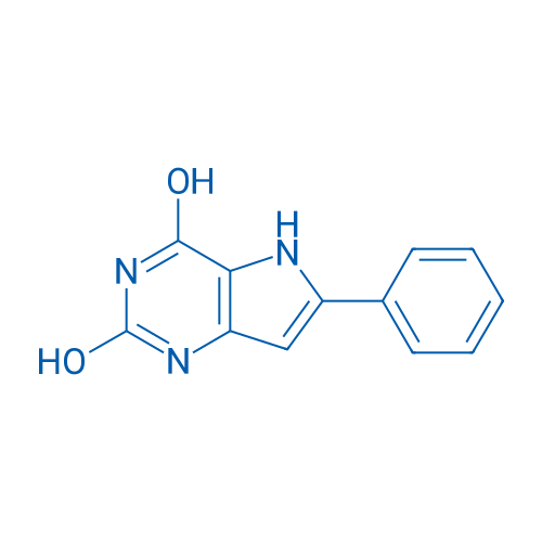 6-Phenyl-5H-pyrrolo[3,2-d]pyrimidine-2,4-diol 1g