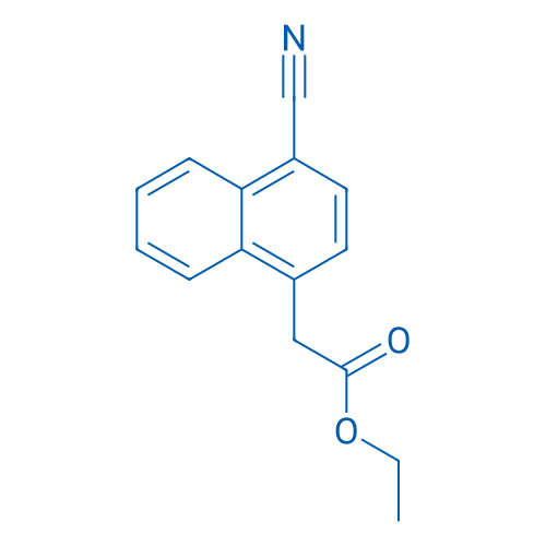 Ethyl 2-(4-cyanonaphthalen-1-yl)acetate 1g