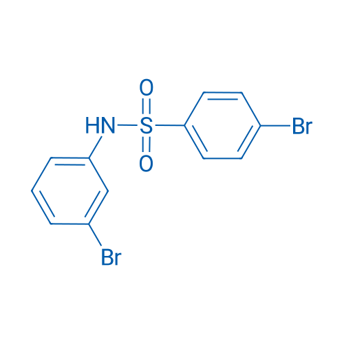4-Bromo-N-(3-bromophenyl)benzenesulfonamide 100mg