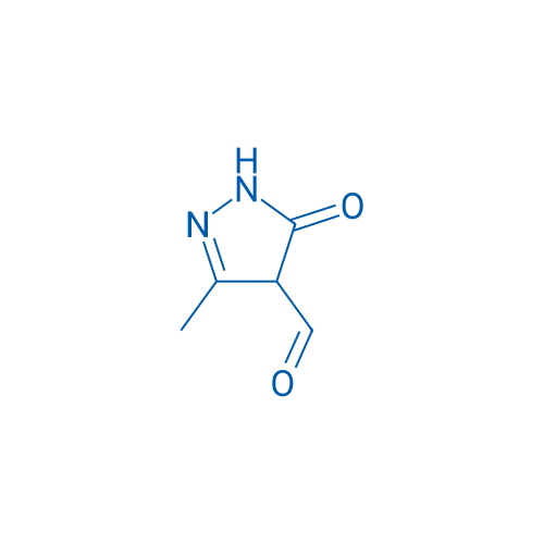3-Methyl-5-oxo-4,5-dihydro-1H-pyrazole-4-carbaldehyde 100mg
