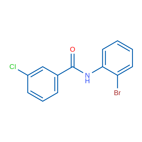 N-(2-BRomophenyl)-3-chlorobenzamide 5g
