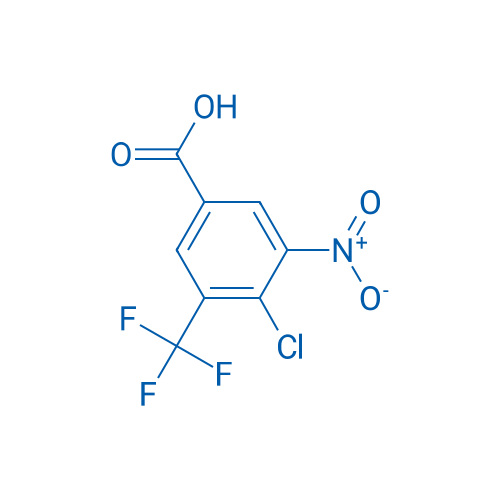4-Chloro-3-nitro-5-(trifluoromethyl)benzoic acid 1g