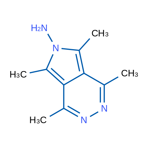 1,4,5,7-Tetramethyl-6H-pyrrolo[3,4-d]pyridazin-6-amine 1g