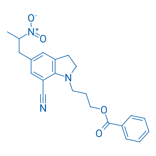 3-(7-Cyano-5-(2-nitropropyl)indolin-1-yl)propyl benzoate 100g