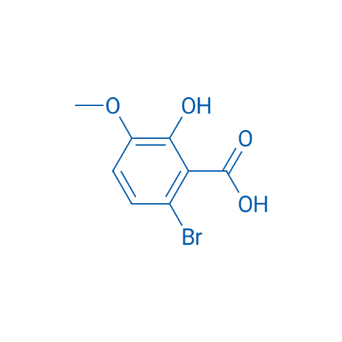 6-Bromo-2-hydroxy-3-methoxybenzoic acid 1g